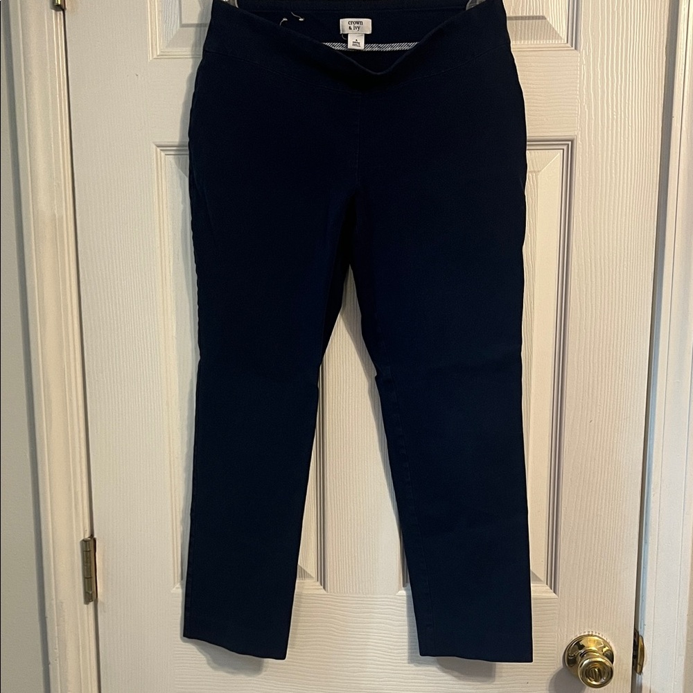 Crown & Ivy Deep Blue Trousers